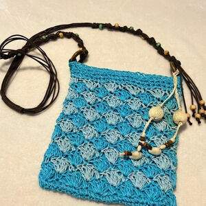 Cruise Club Women’s light blue Crossbody purse